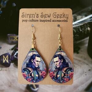 Loki Marvel Comics MCU Disney Earrings